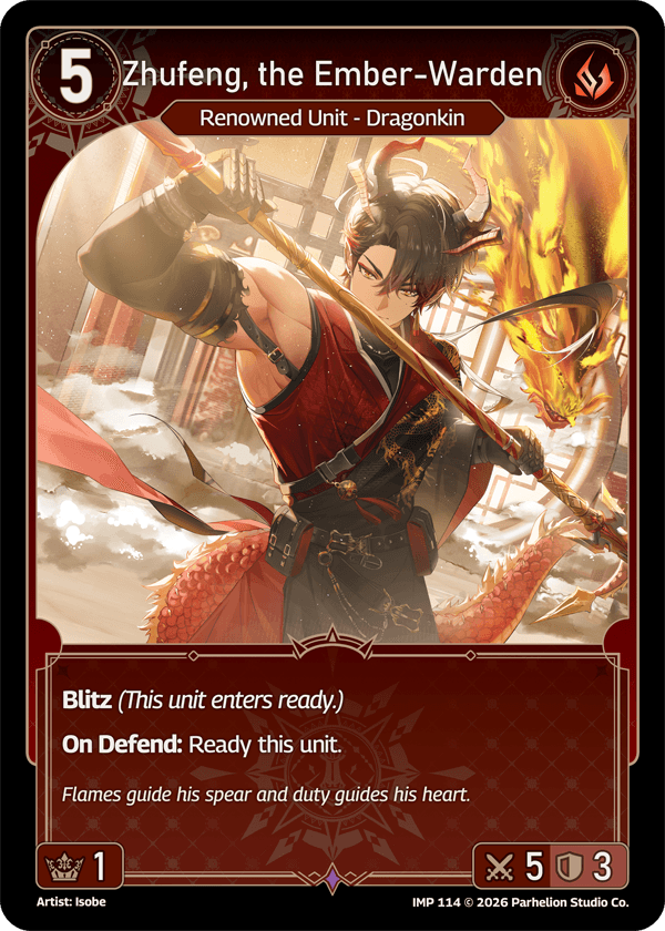 Zhufeng, the Ember-Warden