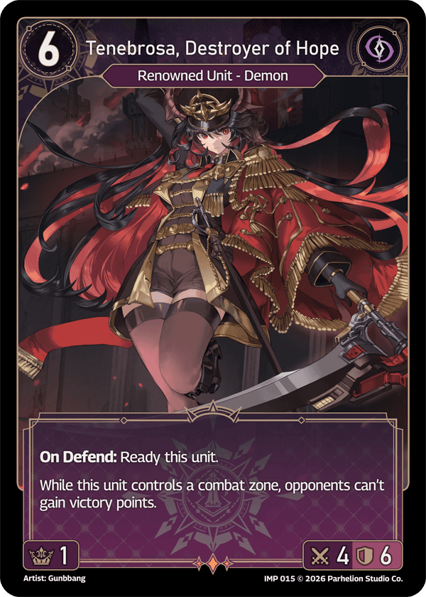 Tenebrosa, Destroyer of Hope